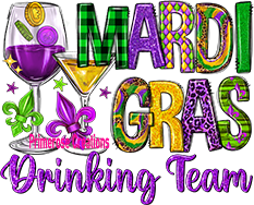 Mardi Gras Drinking Team DTF