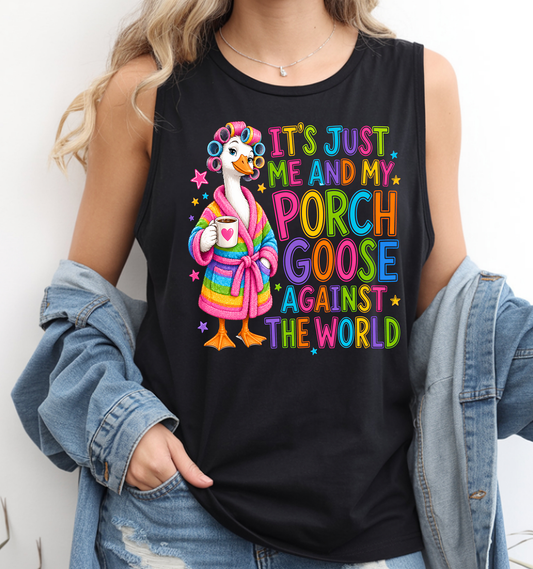 Me and My Porch Goose - Full Color - DTF Transfer - Flash Grab Friday