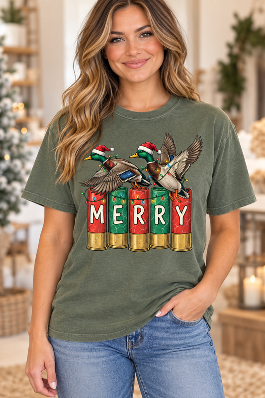 Merry Ducks - Full Color DTF TRANSFER