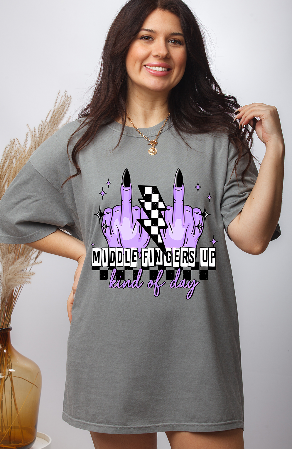 Middle Fingers Up