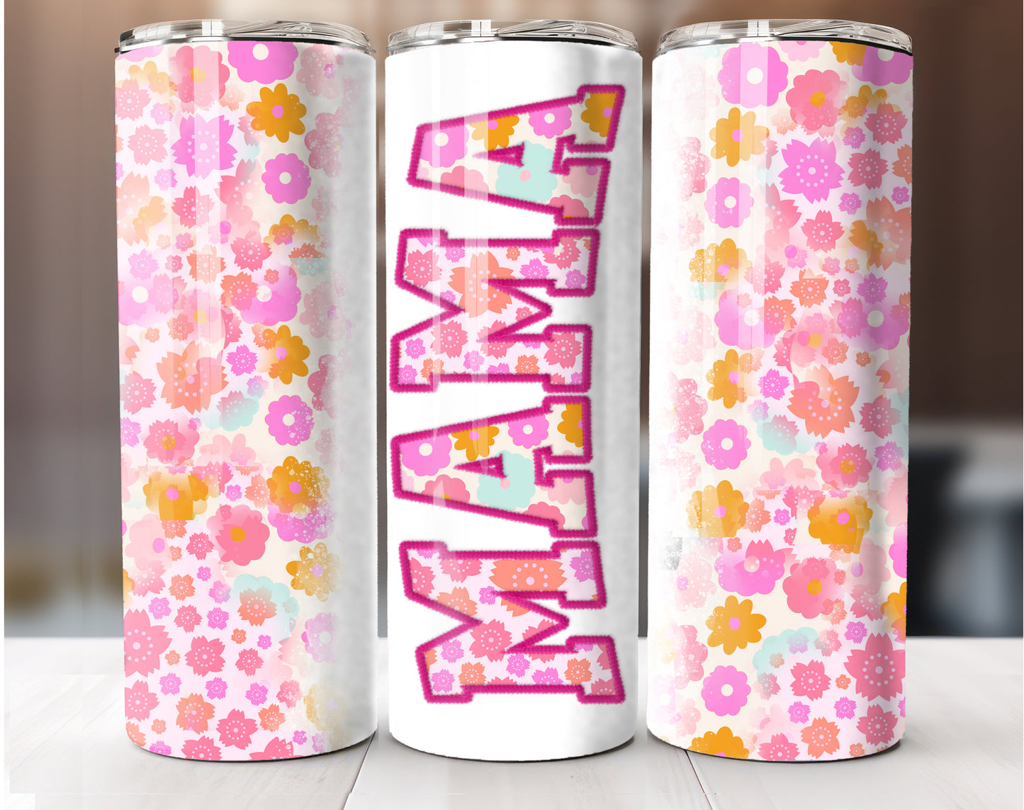 Mama Pink Flowers
