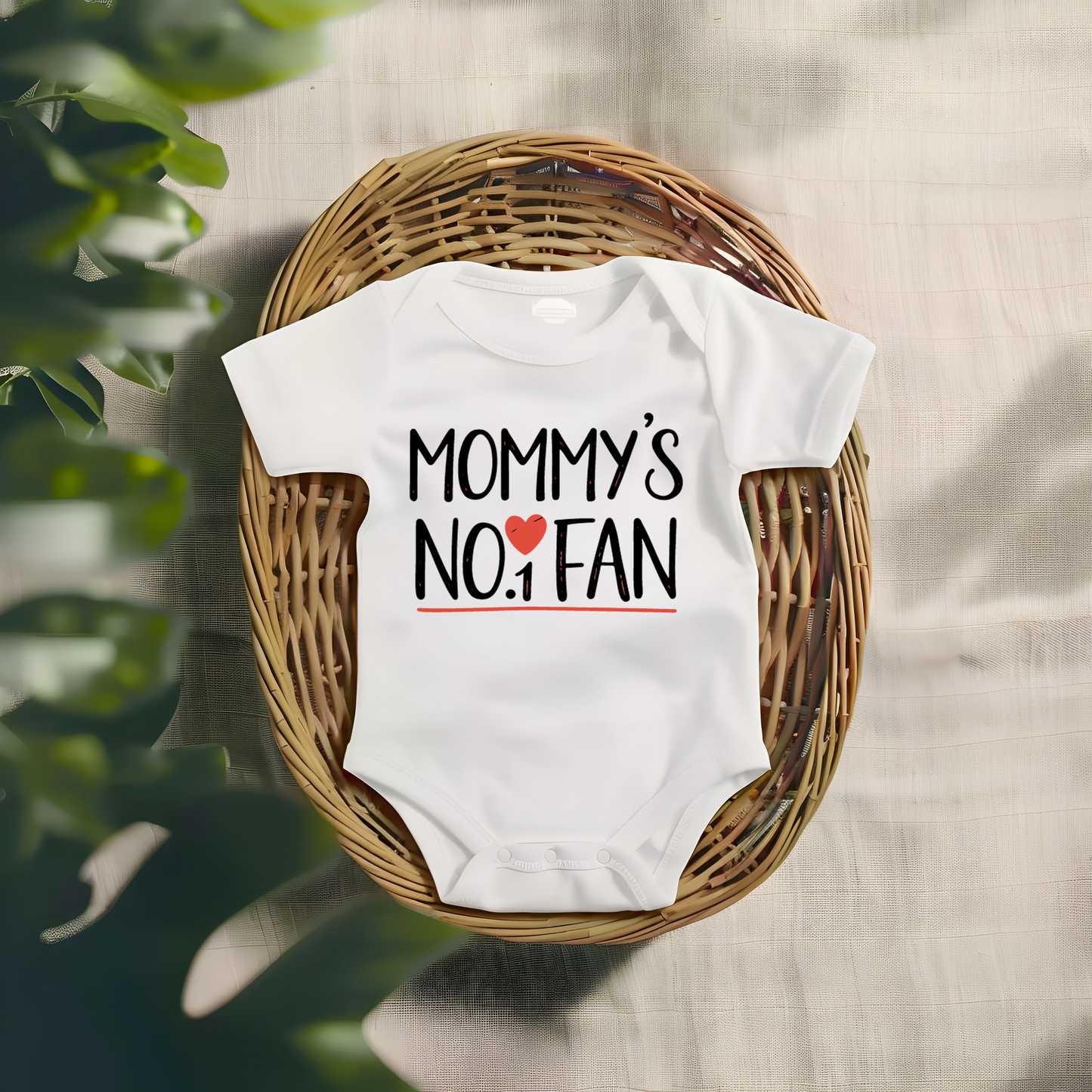 Mommy's No 1 Fan - Infant - DTF TRANSFER