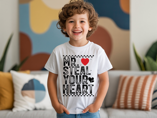 Mr. Steal your heart-Youth-Full Color-DTF Transfer-WHOLESALE
