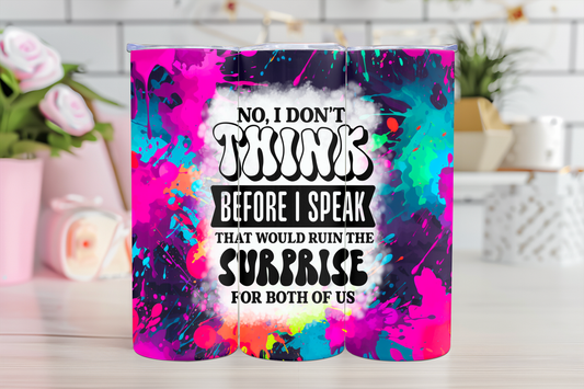 No I Don't Think