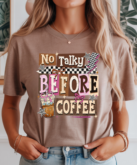 No Talky - DTF Transfer - Friday New Releases