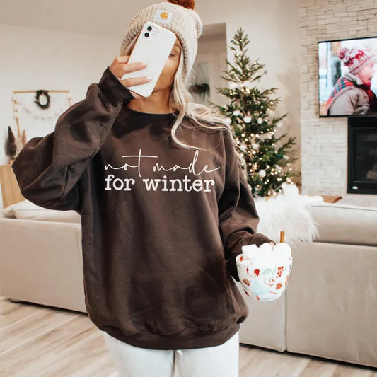 Not Made For Winter White -Full Color DTF Transfer -RTS#56