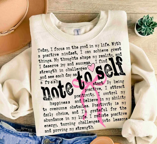 Note To Self
