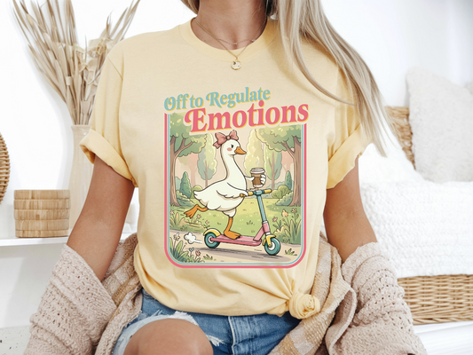 Off To Regulate - Full Color - DTF Transfer - 2-5 Business Days