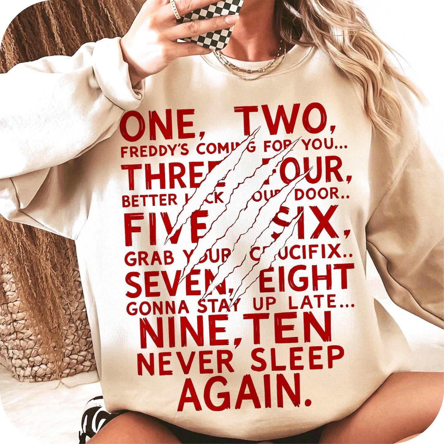 One Two - Full Color - DTF Transfer - Grab It Tuesday