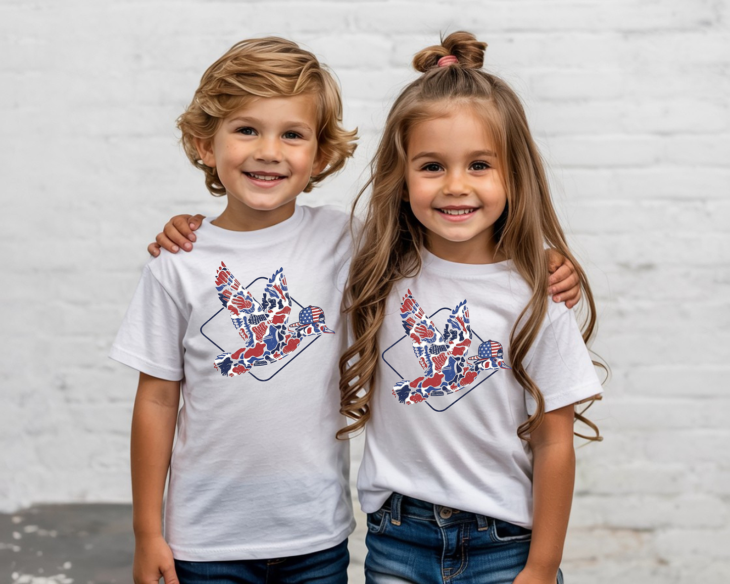 Patriotic Fowl - Youth - Full Color - DTF Transfer - 2-5 Business Days