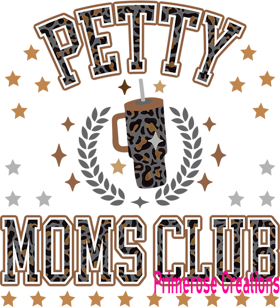 Petty Moms Club Leopard DTF