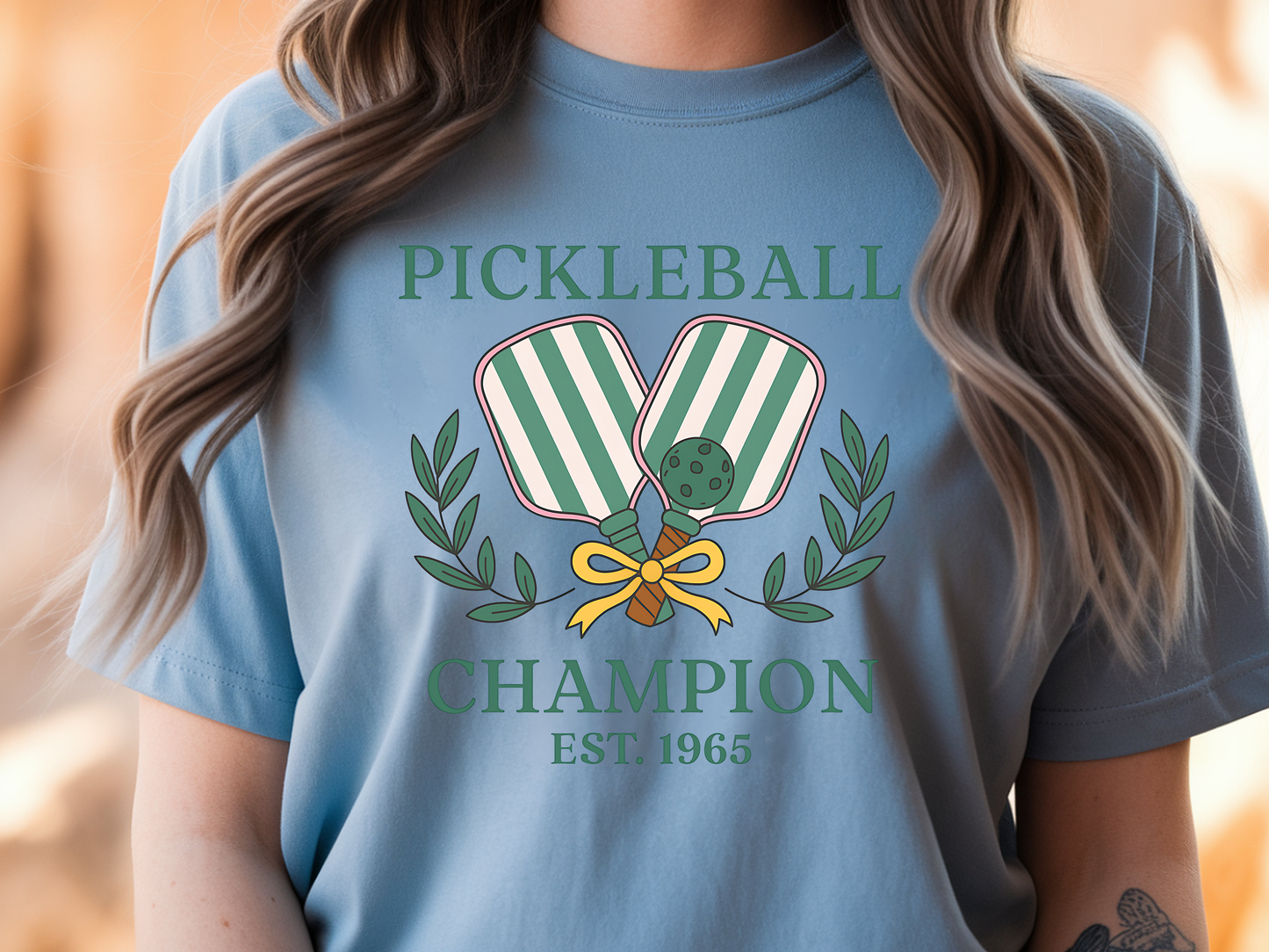 Pickleball Champion - DTF TRANSFER - WHOLESALE