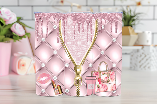 Pink Girly - 20oz TUMBLER WRAP