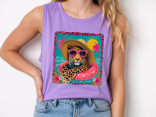 Preppy Girl Summer - Full Color - DTF Transfer - 2-5 Business Days