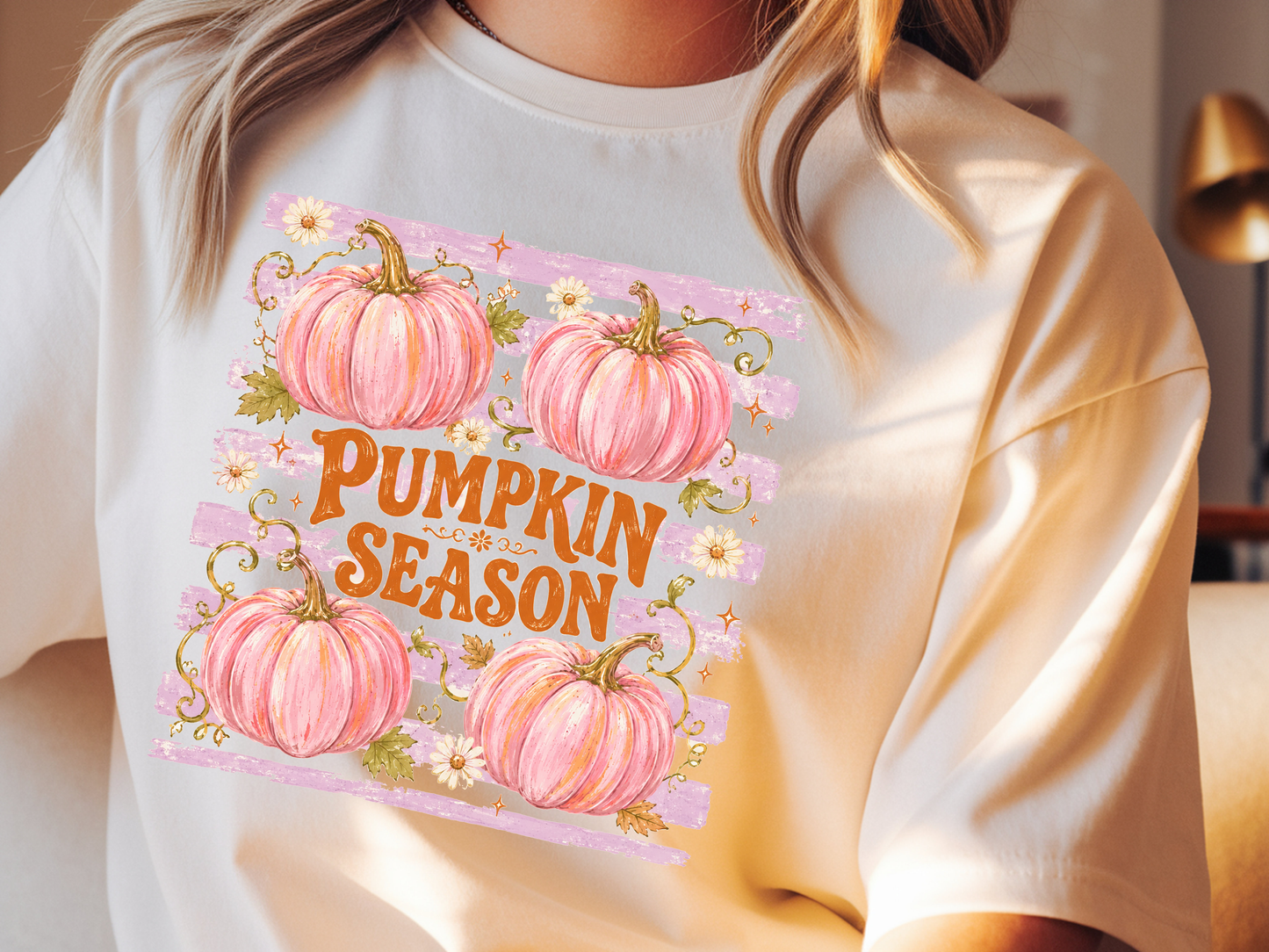 Preppy Pumpkin Season - DTF TRANSFER - WHOLESALE