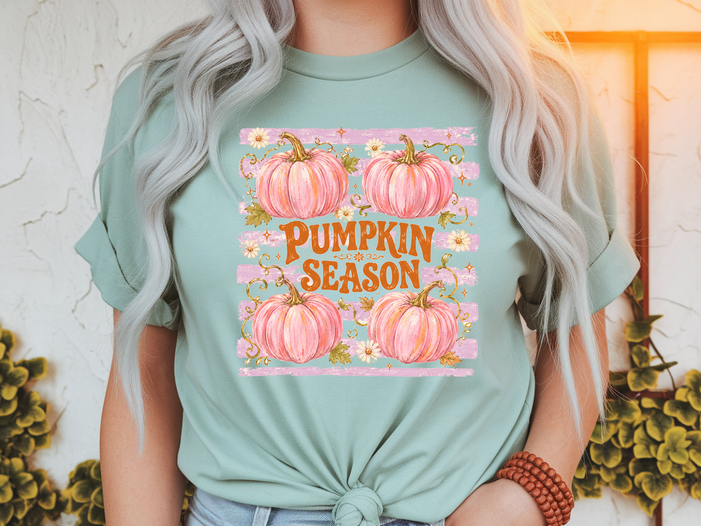 Preppy Pumpkin Season - DTF TRANSFER - WHOLESALE