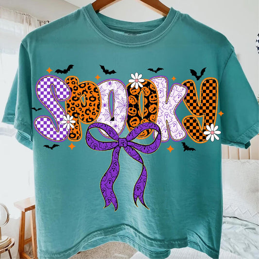 Preppy Spooky - Full Color DTF Transfer - 2-5 Business Days