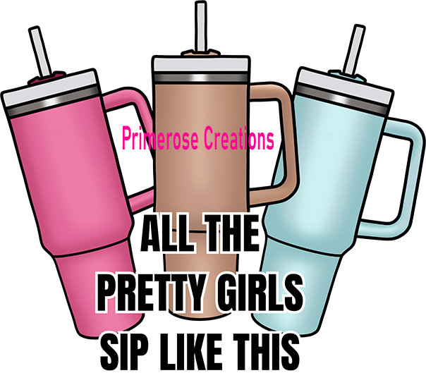 All The Pretty Girls Sip DTF