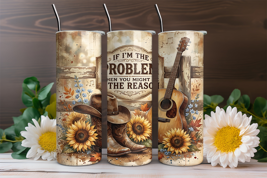 Let It Be - Full Color - 20oz Tumbler Wrap - 2-5 Business Days