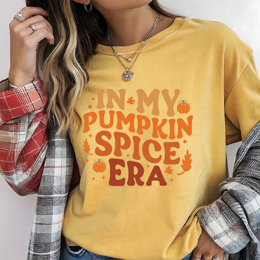 Pumpkin Spice Era-Full Color-DTF TRANSFER