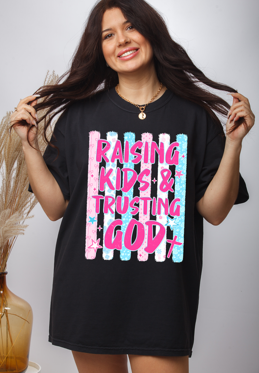 Raising Kids - Full Color - DTF Transfer - Flash Grab Friday