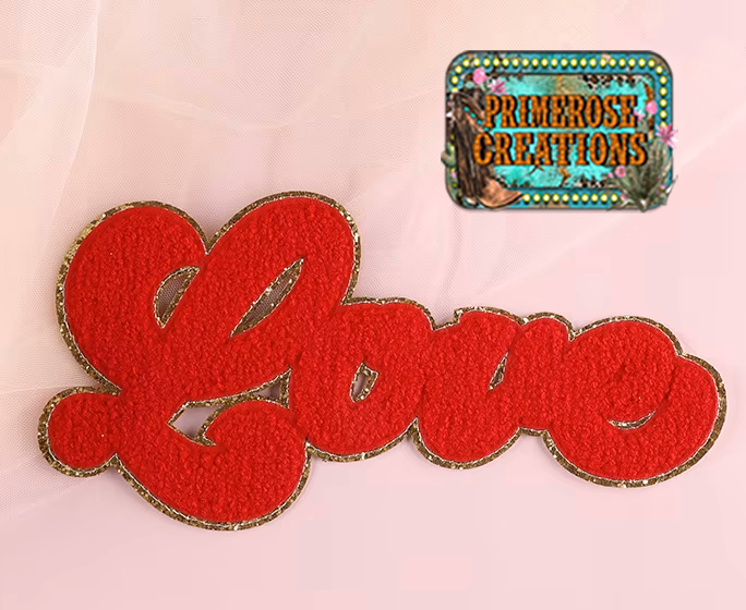 Red Love Patch