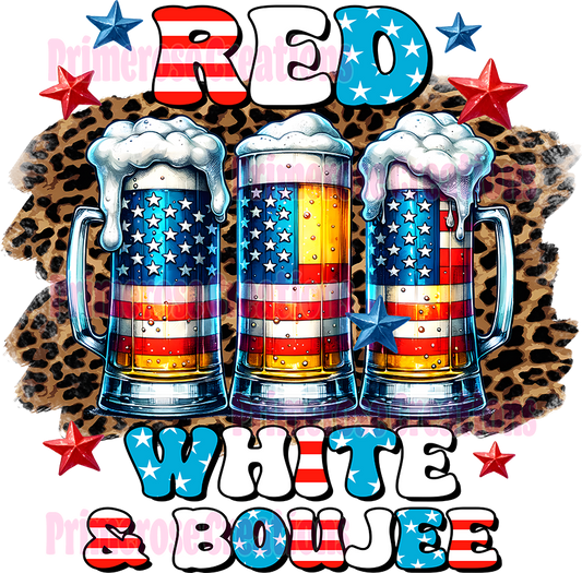 Red White and Boujee