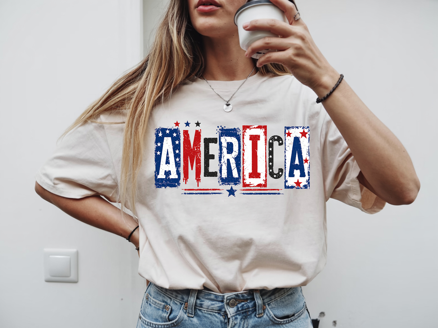 Retro America - Full Color - DTF Transfer - Flash Grab Friday