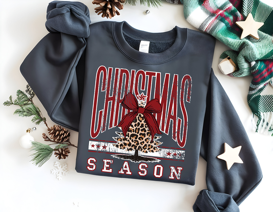 Retro Christmas Season - Full Color DTF Transfer - 2-5 Business Days