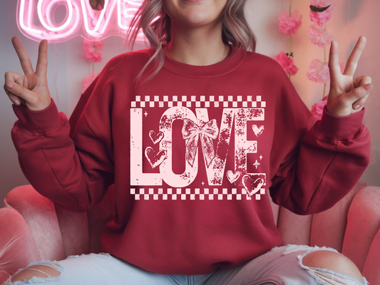 Retro Love Valentine - Full Color DTF Transfer - Friday New Releases