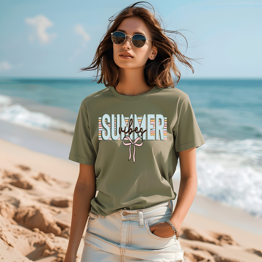 Retro Summer Vibes Coquette - DTF TRANSFER
