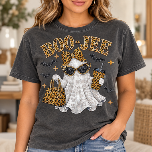 Rhinestone Boo-Jee- Full Color DTF TRANSFER