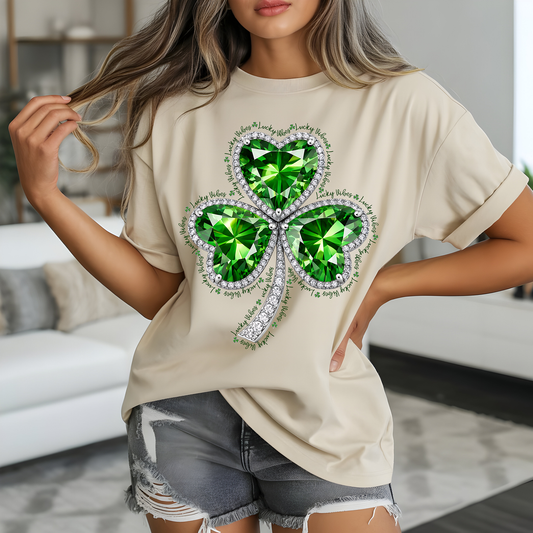 Rhinestone Clover - DTF Transfer - Friday New Releases