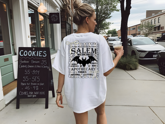 Salem Apothecary Salem Witches 1692 Spooky Season-DTF TRANSFER