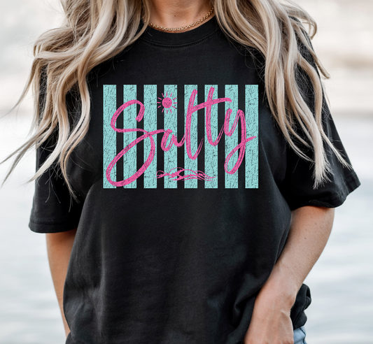 Salty Striped - Full Color - DTF Transfer - Flash Grab Friday