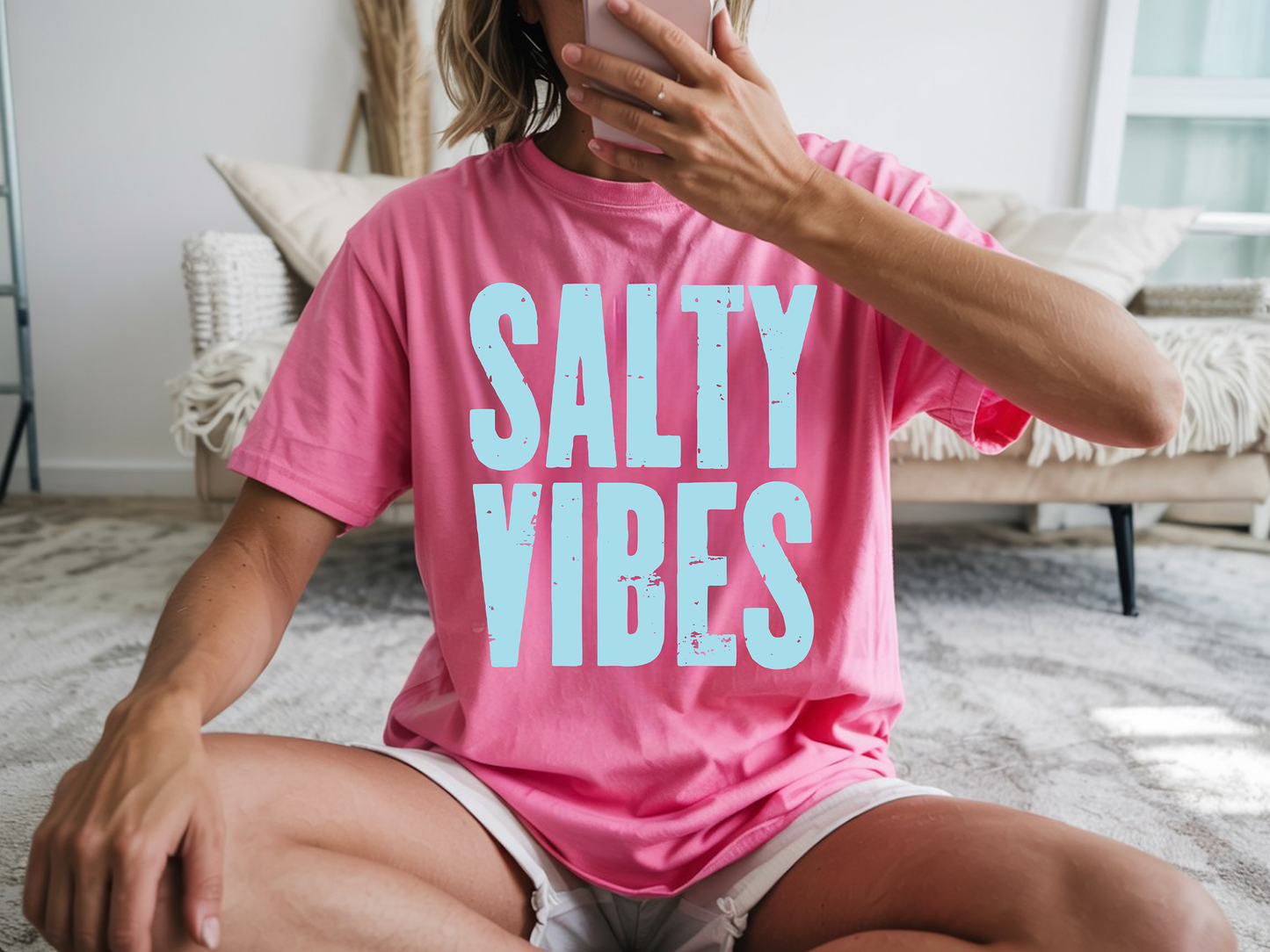 Salty Vibes - Full Color - DTF Transfer - 2-5 Business Days