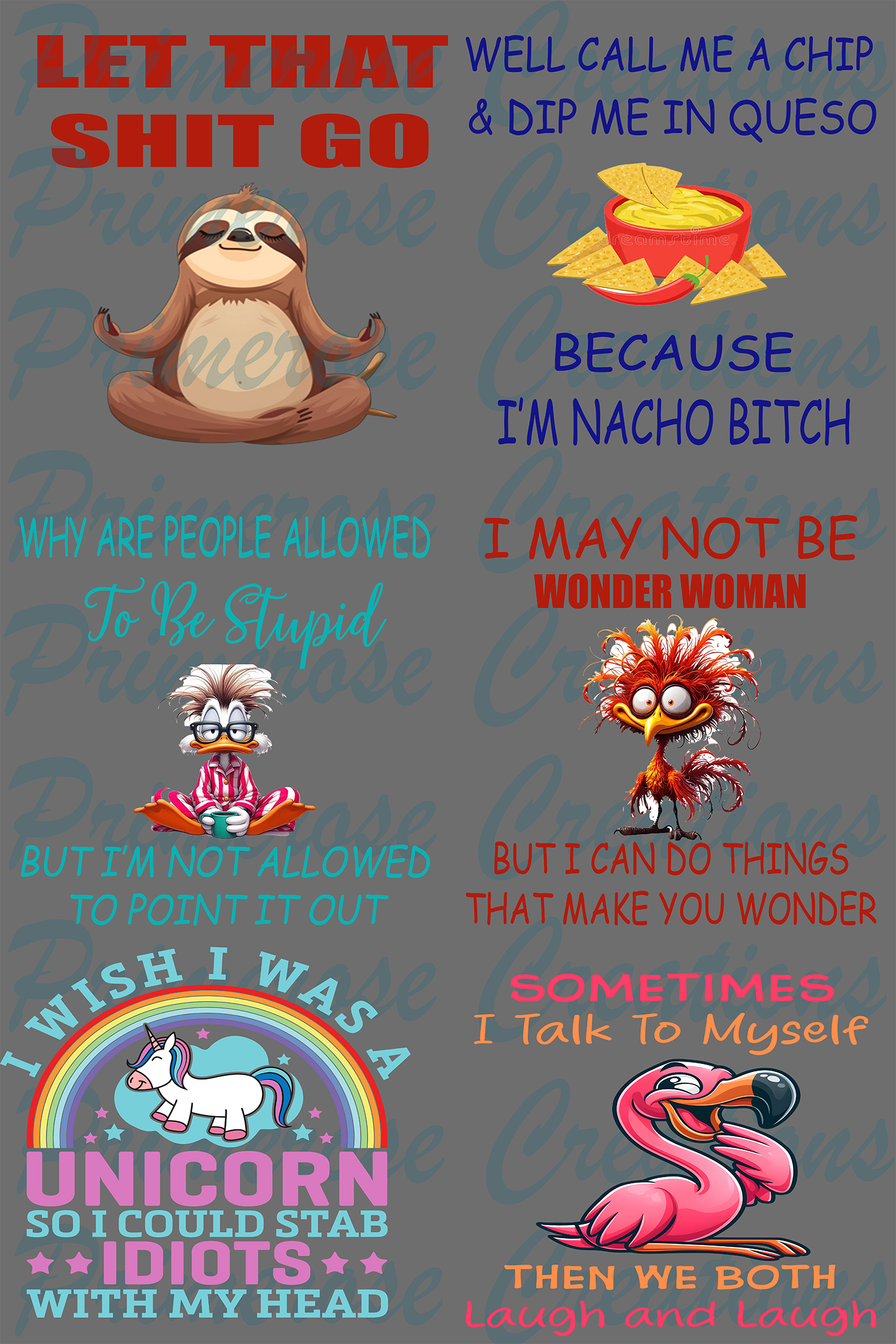Sassy - Pre Made Gang Sheet 24X36