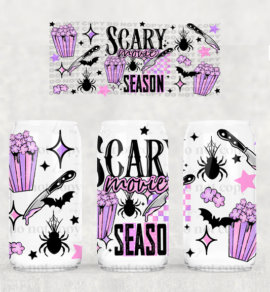 Scary Movie Season- 16 oz UVDTF Wrap - Friday New Releases