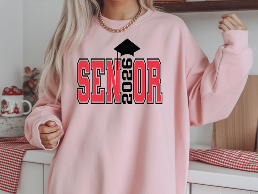 Senior 2026 Varsity-Cap-Full Color -DTF Transfer-WHOLESALE