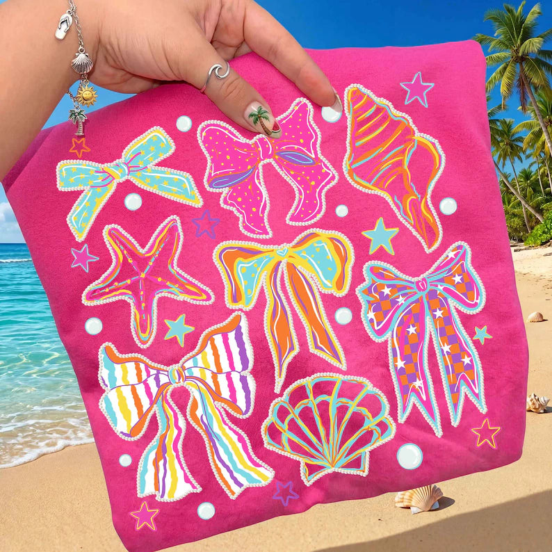 Shelly Beach Vibes - Full Color - DTF Transfer - 2-5 Business Days