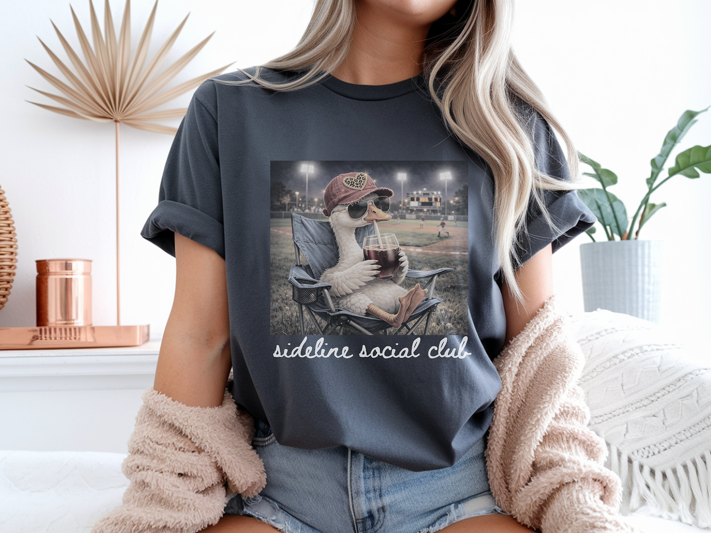 Sideline Social Club - Full Color - DTF Transfer - 2-5 Business Days