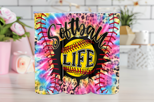 Softball Life - 20oz Sublimation