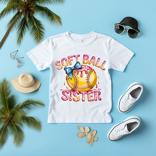 Softball Sister - Youth - DTF TRANSFER