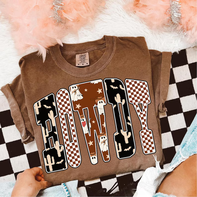 Spooky Howdy- Full Color- DTF TRANSFER-NEW RELEASE