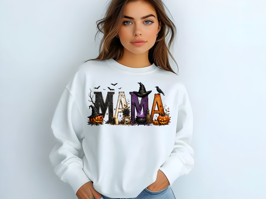 Spooky  MaMa- Full Color - DTF Transfer - Flash Grab Friday