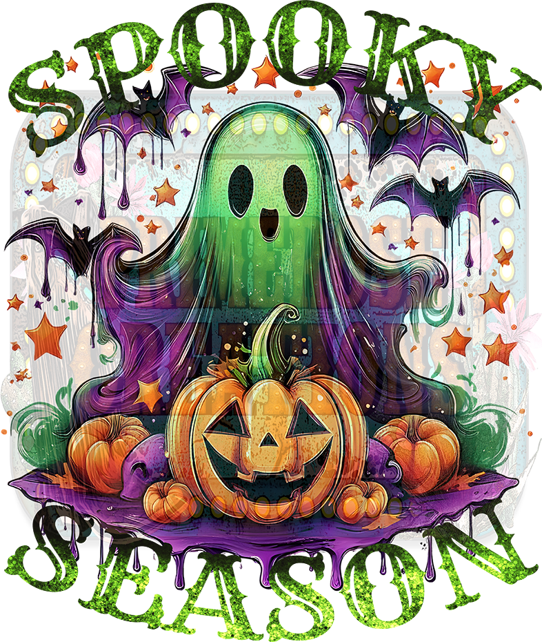 Spooky Season Vibrant Ghostie – Primerose Creations