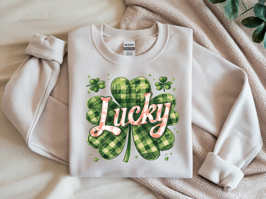 St Patrick's Day Coquette Lucky-Full Color-DTF Transfer-2-5 Business Days