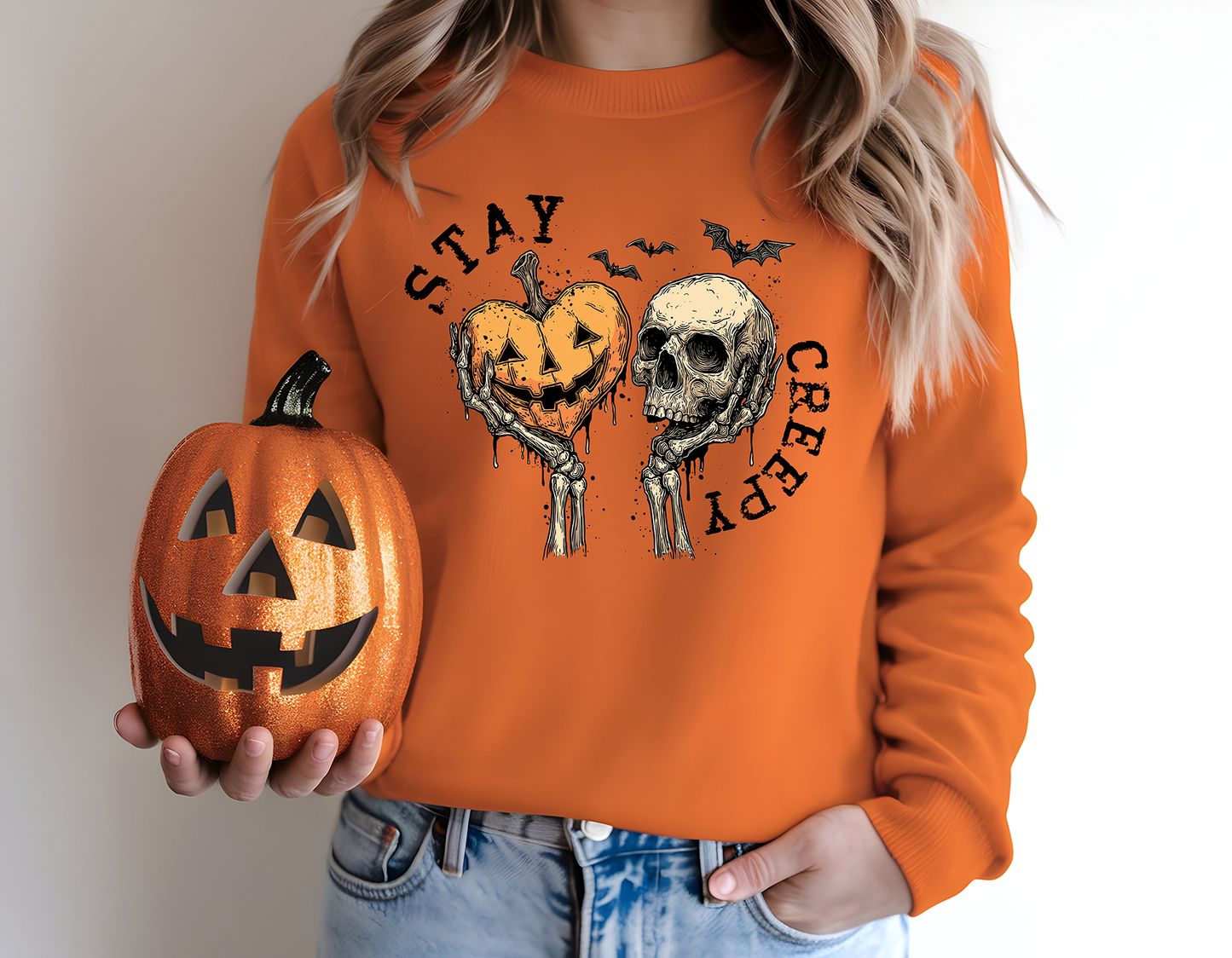 Stay Creepy -Full Color- DTF Transfer-RTS-66