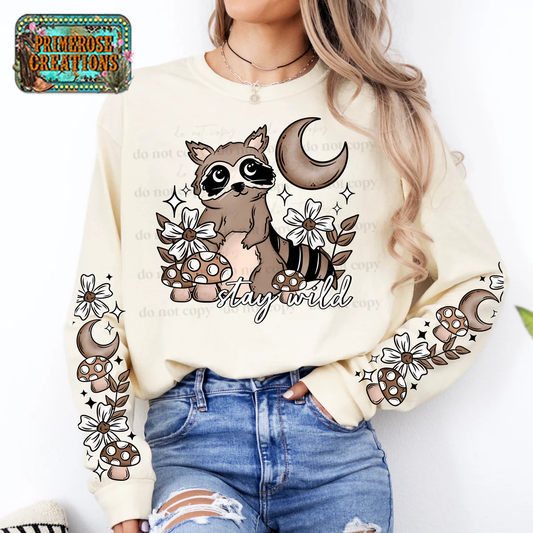 Stay Wild -Sleeve Set-DTF TRANSFER-