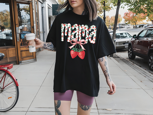 Strawberry Mama - DTF TRANSFER